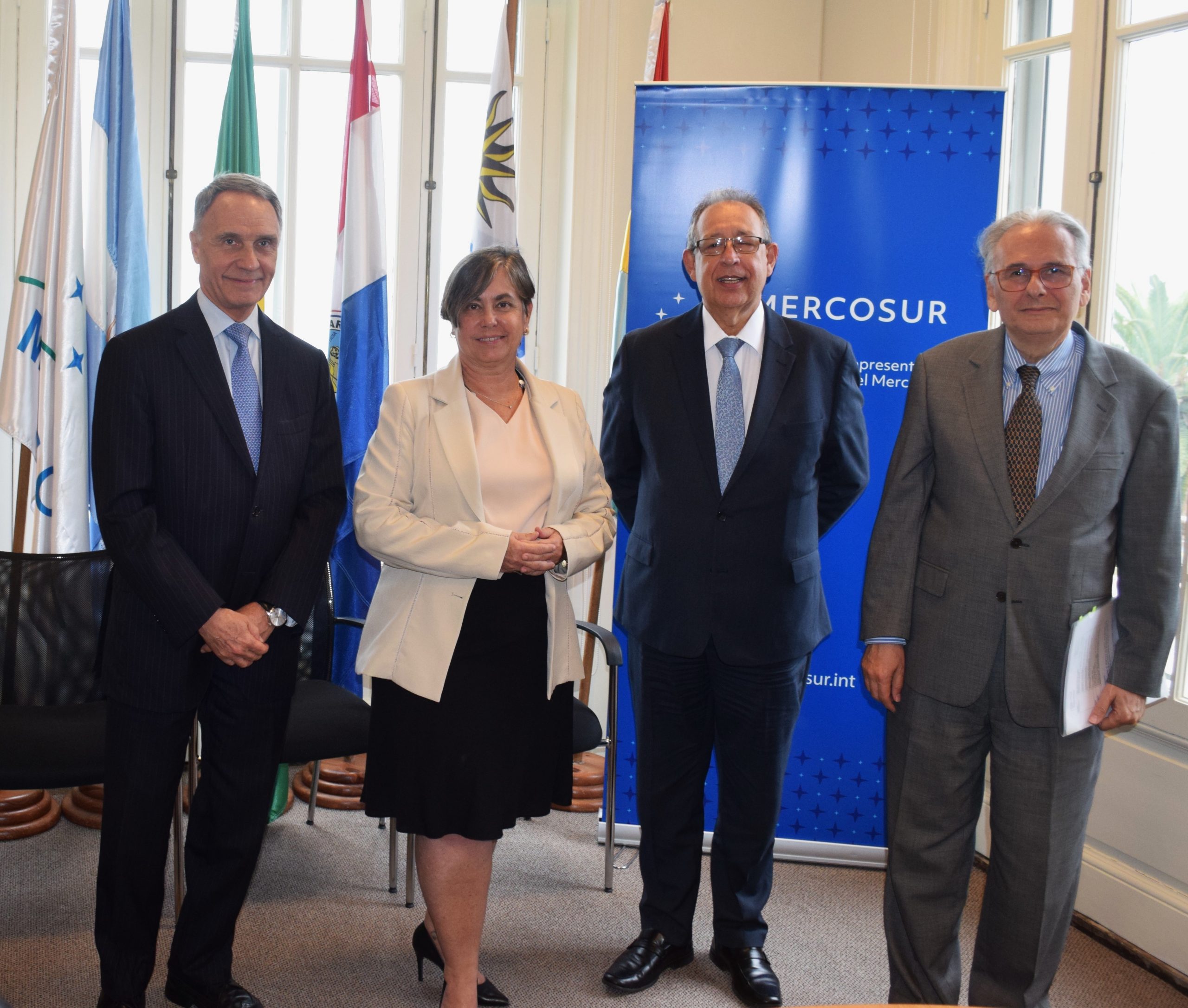 Representantes permanentes del MERCOSUR recibieron a la presidenta de FONPLATA