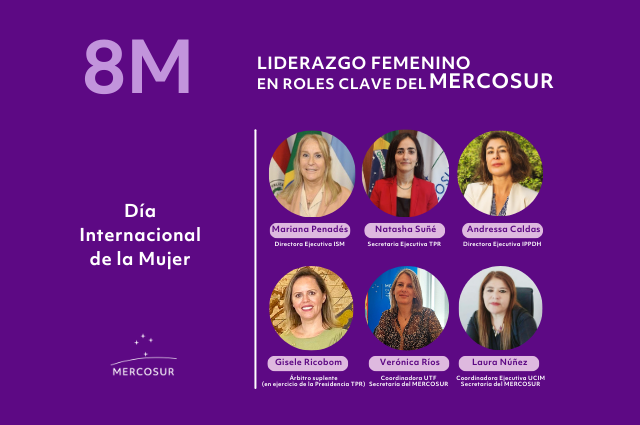 Liderazgo Femenino en roles clave del MERCOSUR es un reconocimiento a los derechos de las mujeres