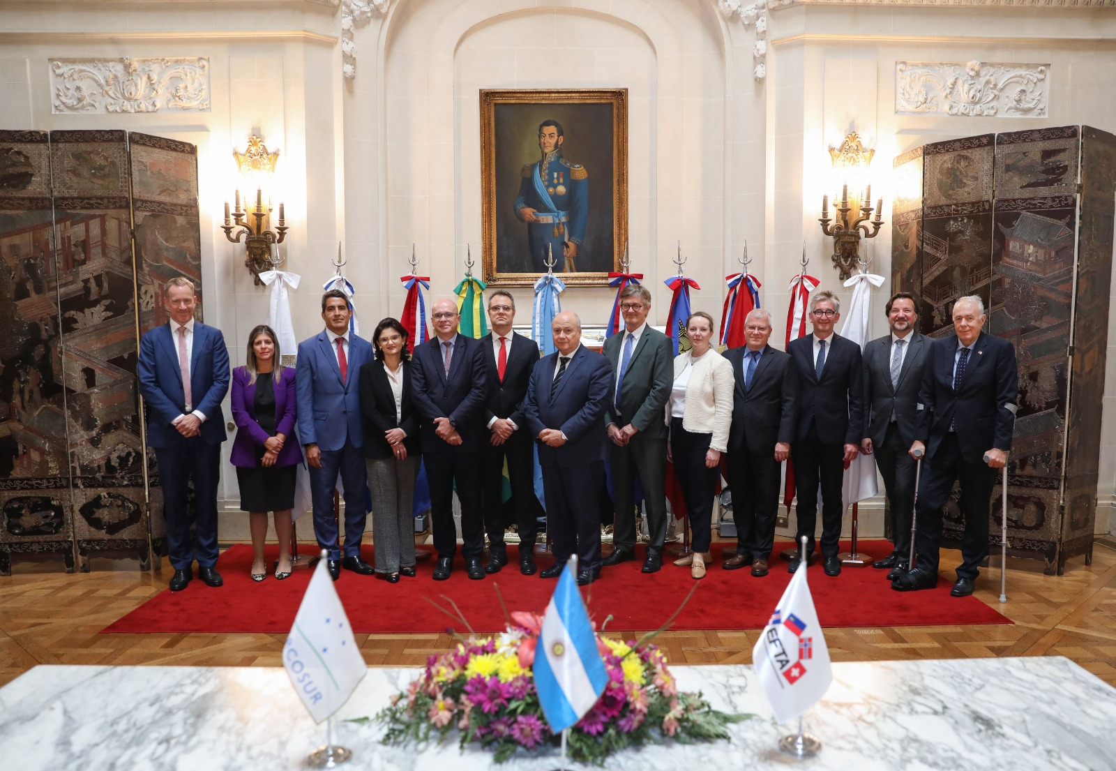 Concluyó en Buenos Aires semana de negociaciones MERCOSUR-EFTA